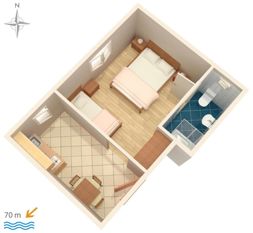 Apartments By The Sea Stara Novalja, Pag - 6469 エクステリア 写真