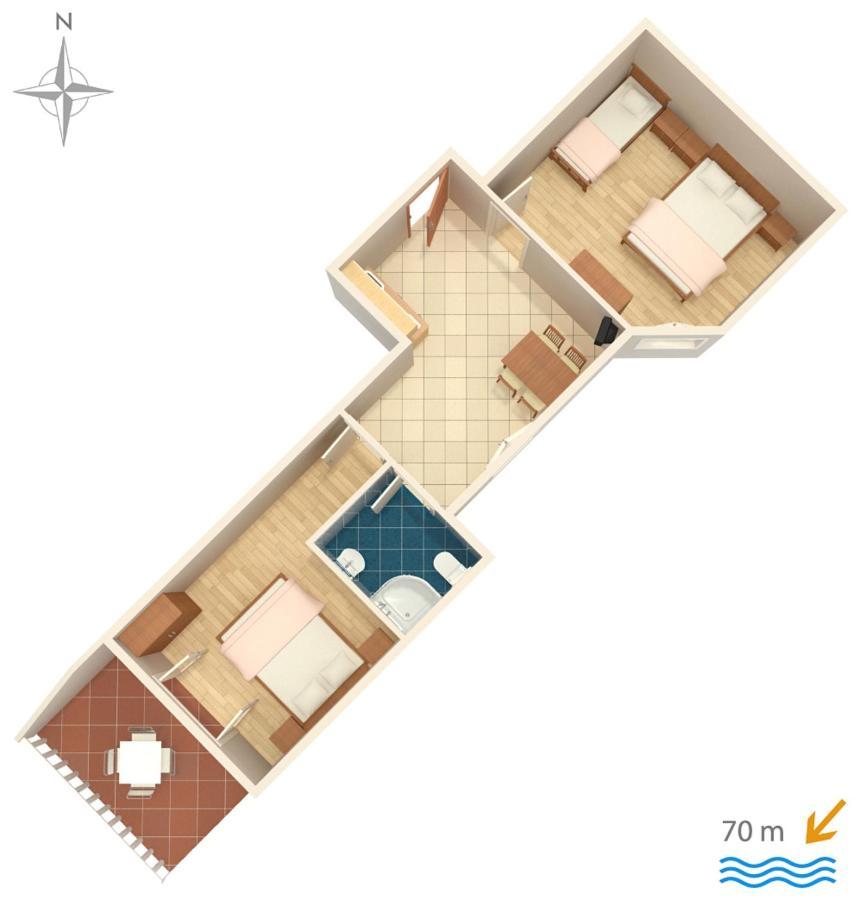 Apartments By The Sea Stara Novalja, Pag - 6469 エクステリア 写真